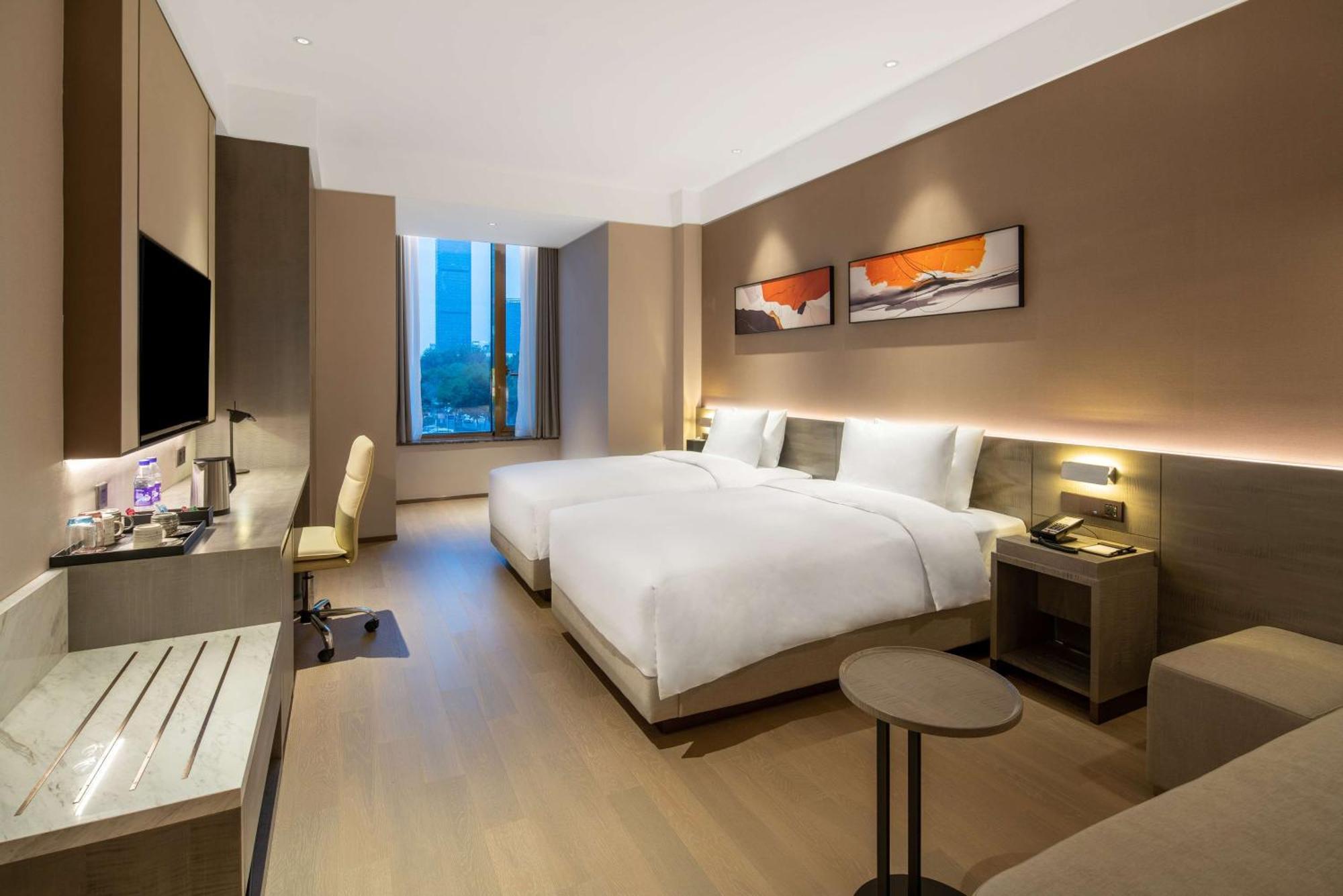 Hyatt Place Linyi People Square Eksteriør bilde