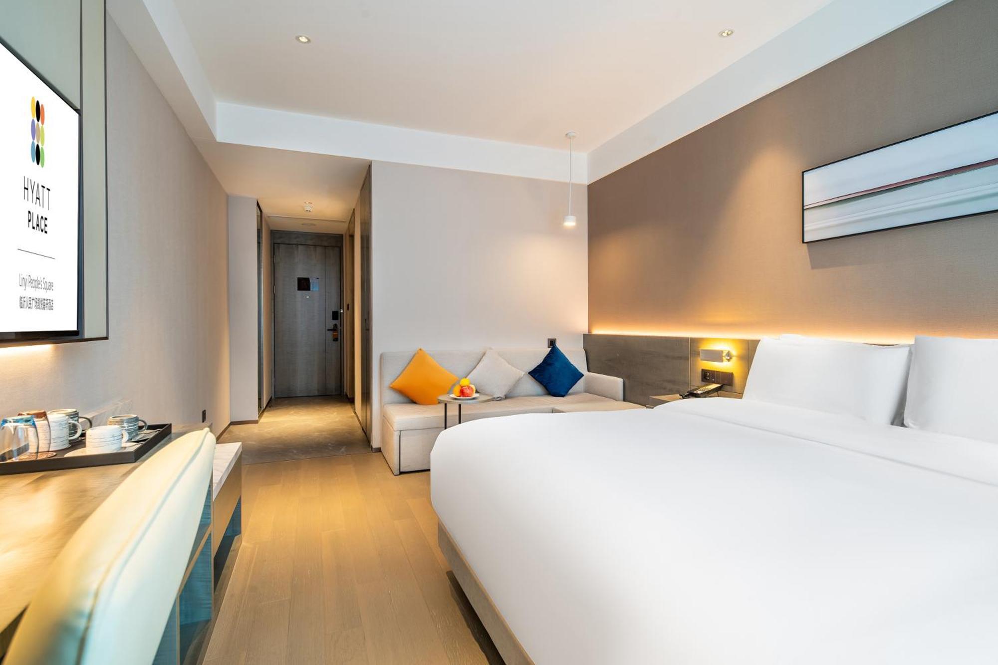 Hyatt Place Linyi People Square Eksteriør bilde
